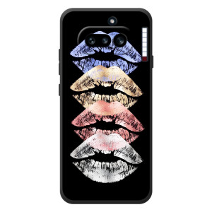 Чехол Стильные девушки на Nothing Phone (4a) – Губы