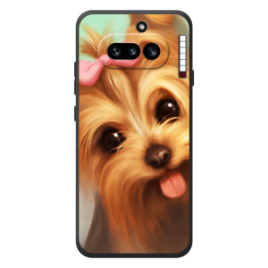 Чехол (ТПУ) Милые собачки для Nothing Phone (4a) (Йоршенский терьер)