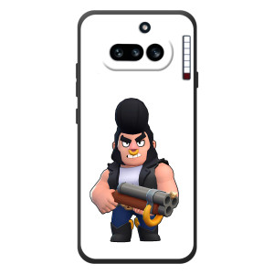 Чехол (ТПУ) с героями Бравл Старс на Nothing Phone (4a) – Булл