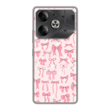 Чехол банты для Nothing Phone (4a) – Фон бантики