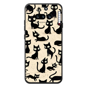 Чехол с рисунком кот на Nothing Phone (4a)