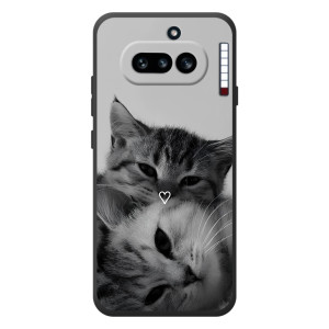Чехол с рисунком кот на Nothing Phone (4a)