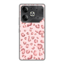 Чехол с розовым рисунком для Nothing Phone (4a) – Розовый леопард