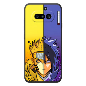 Купить Чохли на телефон з принтом Anime для Nothing Phone (4a) (Naruto Vs Sasuke)
