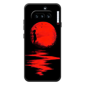 Летний Чехол на Nothing Phone (4a) – Красный Закат