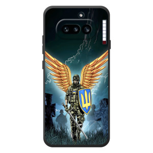 Патріотичний Чохол для Nothing Phone (4a) – ЗСУ з крильми
