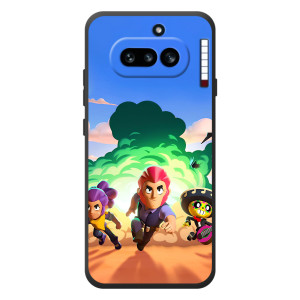 Силиконовый Чехол на Nothing Phone (4a) с картинкой Brawl Stars – Бравел Старс
