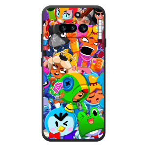 Силиконовый Чехол на Nothing Phone (4a) с картинкой Brawl Stars