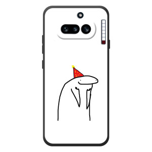 Прикольные Чехлы с принтом "интернет мэмы" для Nothing Phone (4a) – Радостная мордочка