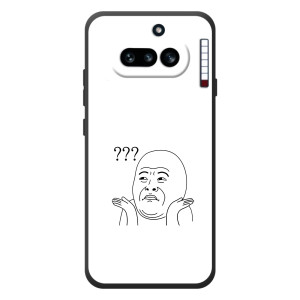 Прикольные Чехлы с принтом "интернет мэмы" для Nothing Phone (4a) – Стикер удивления
