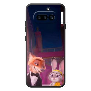 Силиконовый чехол с принтом Зоотрополіс для Nothing Phone (4a) – Главные герои