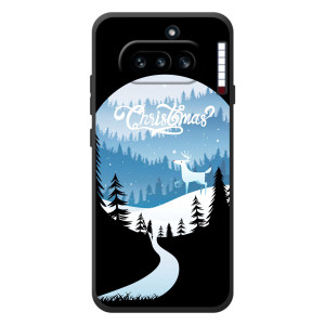 Силіконовий бампер на різдво для Nothing Phone (4a) (Різдвяний Олень)
