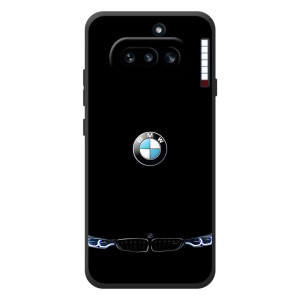 Силиконовый бампер с картинкой машины на Nothing Phone (4a) – Черный BMW