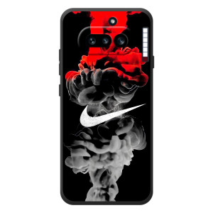 Силиконовый Чехол на Nothing Phone (4a) с картинкой Nike – Nike дым