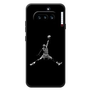 Силиконовый Чехол Nike Air Jordan на : Нитьинг Фоне (4а) 
 – Джордан