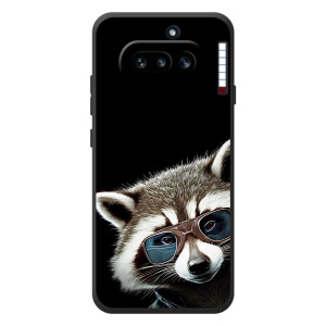 Силиконовый Чехол с Енотами на Nothing Phone (4a) – Стильный Енот
