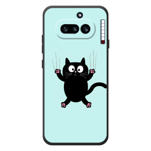 Силиконовый чехол с котиком для Nothing Phone (4a) – Падающий кот