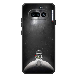 Силіконовый Чохол з принтом "Космонавти" на Nothing Phone (4a) – Космонавт романтик