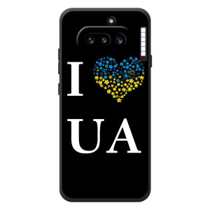 Силиконовый Чехол на Nothing Phone (4a) (Я-Украина) – I Love UA