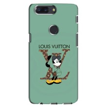 Чохли Луі Вітон для One Plus 5T (AlphaPrint - LOUIS VUITTON) (Міккі Маус LV)