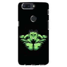 Чехлы с героями Марвел One Plus 5T (VPrint)