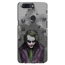 Чехлы с картинкой Джокера на One Plus 5T – Joker клоун