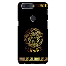 Чехлы VERSACE для ВанПлас 5Т (PREMIUMPrint) (Logo Versace)