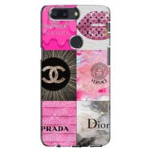 Чехол (Dior, Prada, YSL, Chanel) для One Plus 5T (Модница)