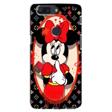 Чехол Disney Mouse One Plus 5T (PREMIUMPrint) (Минни Маус ЛВ)