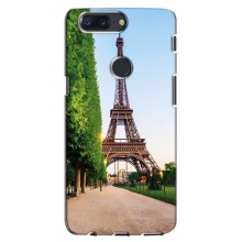 Чехол Эйфелева Башня для One Plus 5T - (AlphaPrint) (Дорога в Париж)