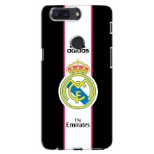 Чехол для One Plus 5T с принтом (Лого Real Madrid)