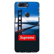 Чехол для One Plus 5T с картинкой Supreme (AlphaPrint)