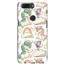 Чохол для OnePlus 5T - (Єдинорожки - Новинки) (AlphaPrint) (Єдиноріжки)
