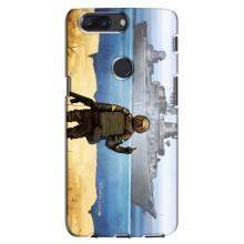 Чехол с принтом (Русский корабль...) для ВанПлас 5Т (AlphaPrint) – Русский корабль