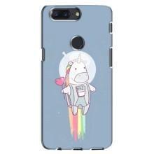 Чохол Unicorn на One Plus 5T (Єдинорог космонавт)