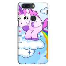 Чохол Unicorn на One Plus 5T (Веселка Єдиноріга)
