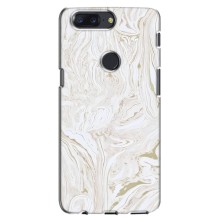 Мраморный чехол на One Plus 5T (VPrint) (Белый мрамор)