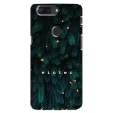 Новогодние, Праздничные Чехлы для One Plus 5T - 2024 год (Winter)