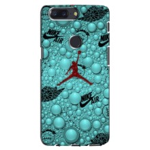 Силиконовый Чехол Nike Air Jordan на ВанПлас 5Т – Джордан Найк