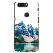 Силиконовый чехол с КАРТИНКАМИ лето для One Plus 5T (AlphaPrint) (Гори)