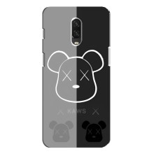 Чехлы для One Plus 6T - Bearbrick Louis Vuitton (PREMIUMPrint) – БеарБрик глаза