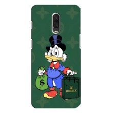 Чехлы для One Plus 6T - Скрудж МакДак Louis Vuitton (PREMIUMPrint) (Богатая Утка)