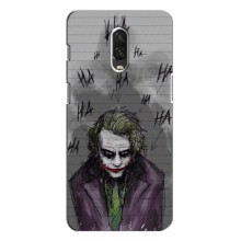 Чехлы с картинкой Джокера на One Plus 6T – Joker клоун