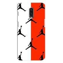 Чехлы для One Plus 6T - с картинкой JORDAN (AlphaPrint) (Лого Джордан)