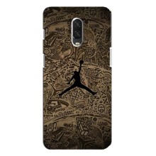 Чехлы для One Plus 6T - с картинкой JORDAN (AlphaPrint) (Logo Jordan)