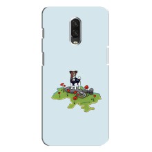 Чехлы с картинкой собаки Патрон для One Plus 6T (AlphaPrint) (Сапер Пес)