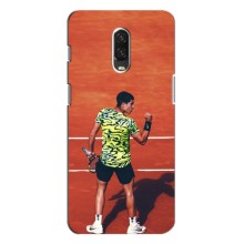 Чехлы с принтом Спортивная тематика для One Plus 6T – Алькарас Теннисист