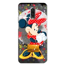 Чехол Disney Mouse One Plus 6T (PREMIUMPrint) – Minni с бантиком