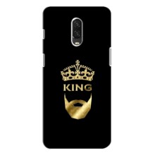 Чохол (Корона на чорному фоні) для ВанПлас 6Т – KING