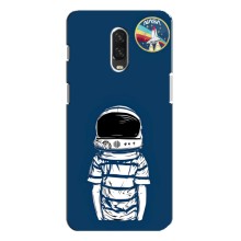 Чохол NASA для One Plus 6T (AlphaPrint) (Хлопчик в шоломі)